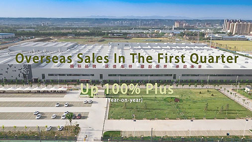 Q1 Overseas Sales Up 100% Plus Year On Year