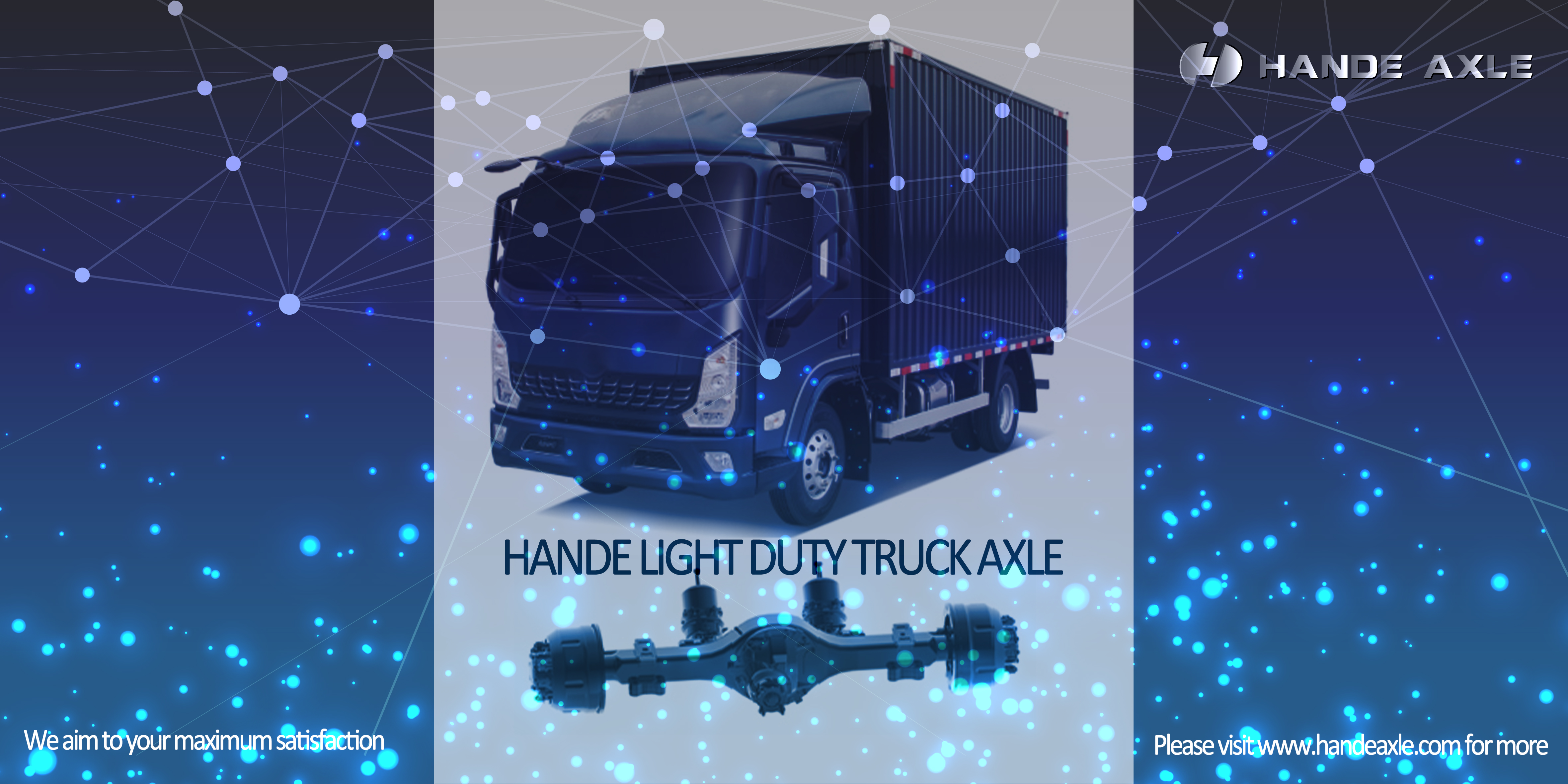 HanDe Light Duty Truck Axle Applied to hot-selling vehicles of a well-known OEM in China