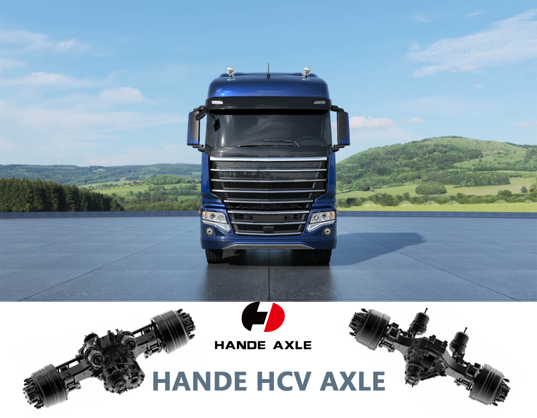 HanDe HCV Truck Axle-A Reliable Partner for Your Cargo