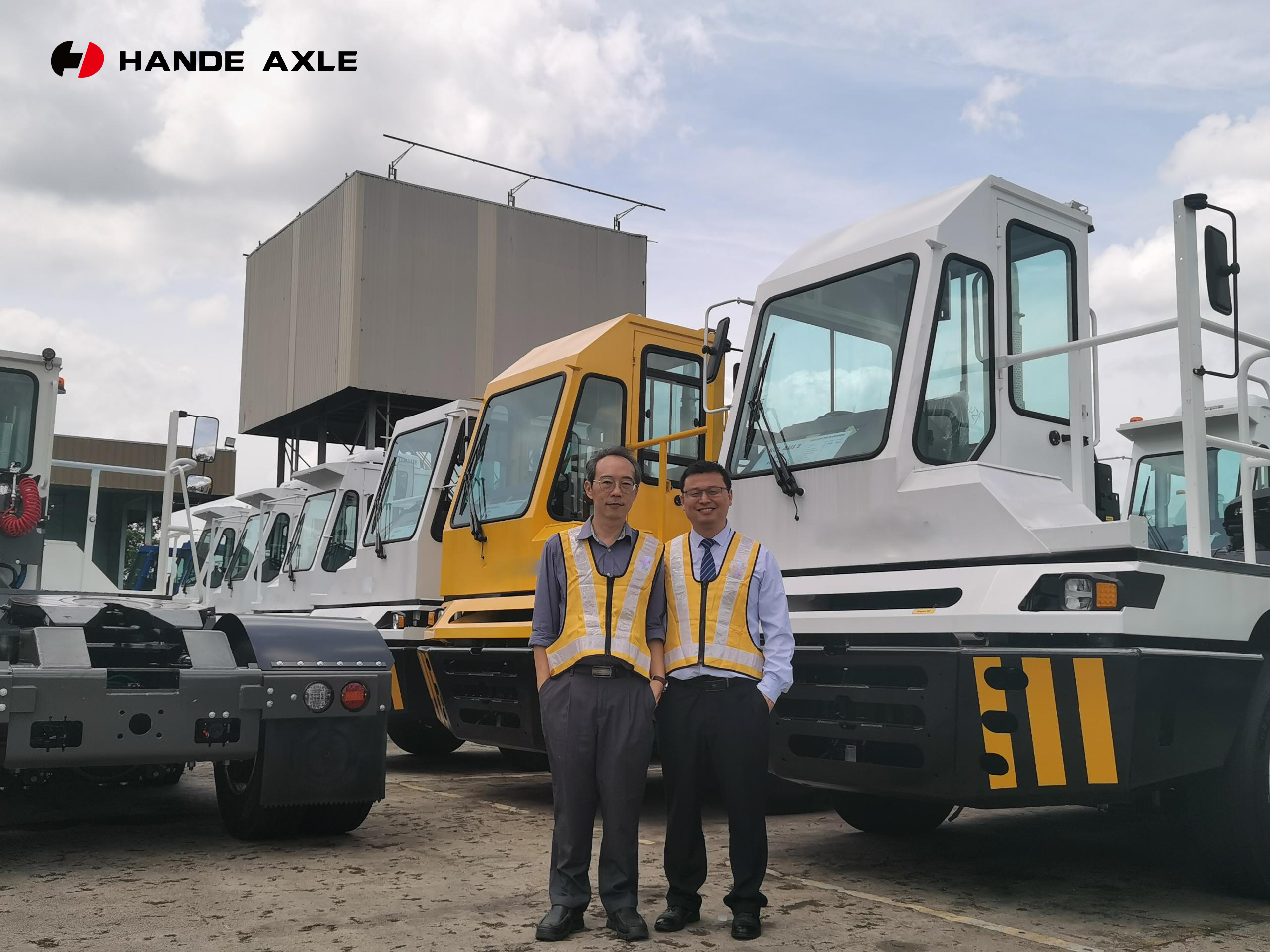 HanDe Axle visited overseas customers